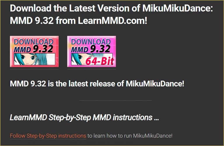 Free Download MikuMikuDance 3D Animation Software