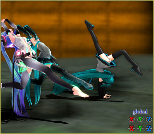 MMD ballet Poses Download on LearnMMD