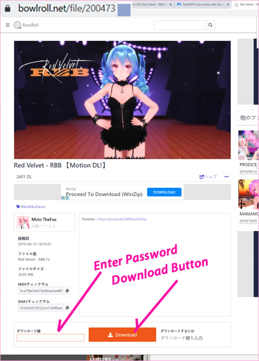 You can download the You can try to download the Sexiest MMD Model Dance Motion from this bowlroll page!