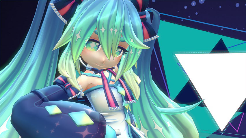 An example of a good thumbnail for a successful MMD YouTube video.